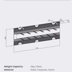 Vivolink VLUDCM914 cable accessory Cable management - Additional view 5