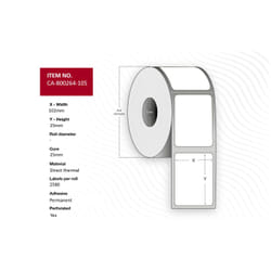 Capture CA-800264-105 printer label