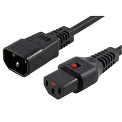 Microconnect PC1002 power cable Black 0.5 m C13 coupler C14 coupler