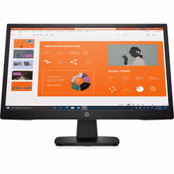 An everyday. affordable business monitor that’s easy on you.Tackle your daily task list with the budget-friendly HP P22va G4 ...