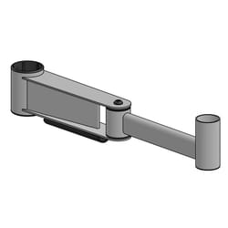 Ergonomic Solutions SP2. 400mm Elbow Arm. -BLACK-