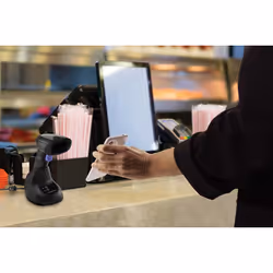 Datalogic QM2500-BK-433K1 barcode reader Handheld bar code reader 2D Black - Additional view 4