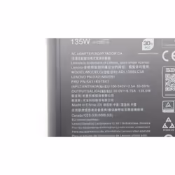 Lenovo 5A11K67847 power adapter/inverter Indoor 135 W Black - Additional view 8