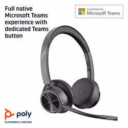 POLY Voyager 4320 Microsoft Teams Certified USB-A Headset +BT700 dongle - Additional view 5