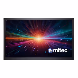 Ernitec 0070-24224-WATERPROOF, CCTV monitor, Wall-mounted, Black, 61 cm (24"), 1920 x 1080 pixels, LED