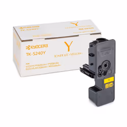 KYOCERA TK-5240. Colour toner page yield: 3000 pages. Printing colours: Yellow. Quantity per pack: 1 pc(s)