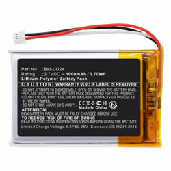 CoreParts MBXBPH-BA075, Battery, Black, Yellow, 1000 mAh, 3.7 V, 3.7 Wh, 5.4 mm