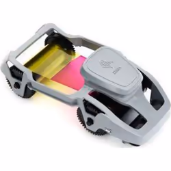 The Zebra 800350-250EM YMCKO ribbon gives your customers up to 200 outstanding quality prints with every roll. The full-colou ...