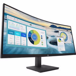 HP P34hc G4 WQHD USB-C Curved Monitor - Additional view 4