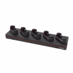 Kit includes 5 bay charging base. power supply. EU power cord. For recharging up to 5 computers.