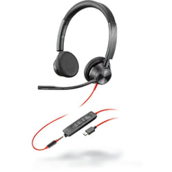 POLY Blackwire 3325 Headset Wired Head-band Office/Call center USB Typ
