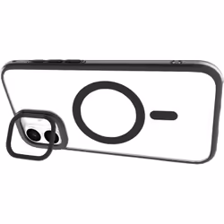 eSTUFF ES67141101 mobile phone Cover iPhone 16 Plus plastic Transparent, Black - Additional view 6