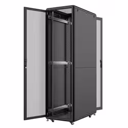 Lanview 19 42U Rack Cabinet 600 x 1200 x 2053mm Server Line - Black Freestanding rack - Additional view 2