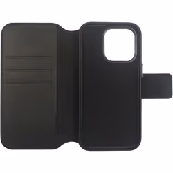 eSTUFF ES67160101 mobile phone Wallet case iPhone 16 Plus leather Black - Additional view 4