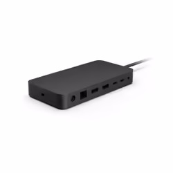 Elevate your workspace with Surface Thunderbolt™ 4 Dock. delivering ultra-high speed data transfer. Eight versatile connectio ...