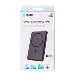 eSTUFF ES641101 power bank 10000 mAh Wireless charging Black - Additional view 5