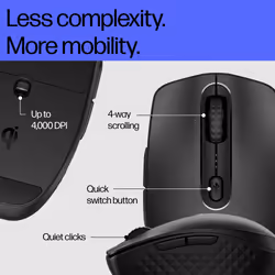 HP 695 Rechargeable Wireless Mouse - Additional view 6