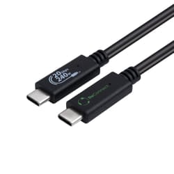 Microconnect ECO-USB3.2CC1.5 USB cable USB 3.2 Gen 2x2 1.5 m USB C Black