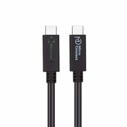 Microconnect ECO-USB3.2CC1.5 USB cable USB 3.2 Gen 2x2 1.5 m USB C Black - Additional view 2