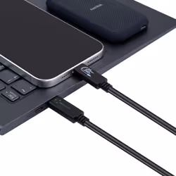 Microconnect ECO-USB3.2CC0.25 USB cable USB 3.2 Gen 2x2 0.25 m USB C Black - Additional view 4