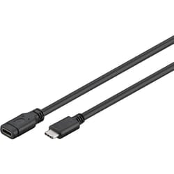 Microconnect MC-ITH-USBC-EX-002 USB cable USB 3.2 Gen 1 (3.1 Gen 1) 1.8 m Black