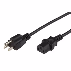 Microconnect PE110401, 1 m, C13 coupler, Power plug type B, 125 V, 15 A