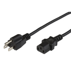 Microconnect PE110401 power cable Black 1 m C13 coupler Power plug type B