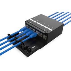 Digitus Consolidation point box. 6-port Keystone modules with intellig
