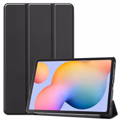 This ultra slim folio case is made to protect your tablet against scratches and bumps. The front and back are covered with fa ...