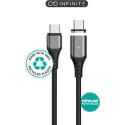 eSTUFF INFINITE (GRS) Magnetic USB-C - C 2.0 Cable PD100W 480 Mbps - Kabel USB cable