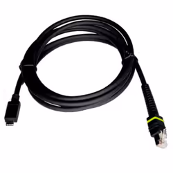 Shielded USB Cable: USB-C Connector. 7ft. StraightConnects 3600 series scanners to host devices with USB-C ports (i.e. laptop ...