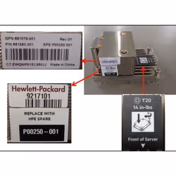 HPE HEATSINK PERF 2U
