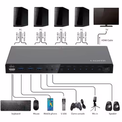 Microconnect MC-HDMIKVM0401-USB3-4K not categorized - Additional view 5