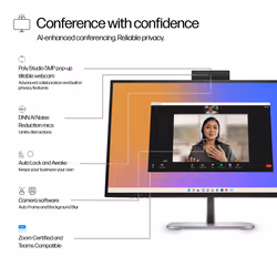 HP Series 5 Pro 27 inch QHD USB-C Conferencing Monitor - 527pm - Additional view 6