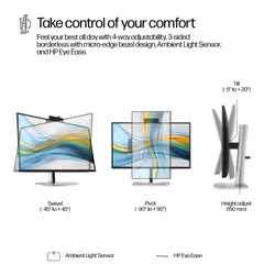 HP Series 5 Pro 27 inch QHD USB-C Conferencing Monitor - 527pm - Additional view 8