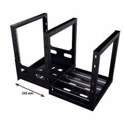 Lanview LVR12USRL-BL rack cabinet