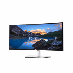 DELL UltraSharp U3425WE computer monitor 86.7 cm (34.1") 3440 x 1440 pixels Wide Quad HD LCD Black, Silver - Additional view 2