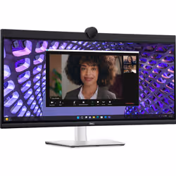 DELL P Series P3424WEB computer monitor 86.7 cm (34.1") 3440 x 1440 pixels 4K Ultra HD LCD Black - Additional view 2