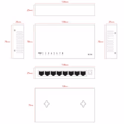 Lanview LVN-DESK-8PORT-1G not categorized