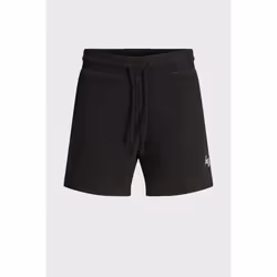 JACK & JONES 2 pack casual cotton jogger lounge shorts in Black & Grey - XL