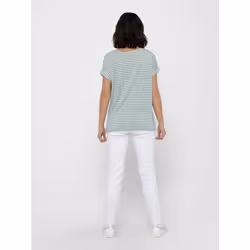ONLY 15206243 T-shirt Round neckline Short sleeve Elastane, Polyester, Viscose