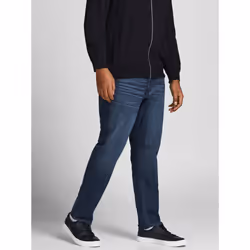 Jack & Jones 12188522, Jeans, Adult, Blue, Cotton, Elastane, Polyester, Do not bleach, Do not dry-clean