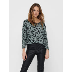 ONLY 15144286 Top (garment) Round neckline Long sleeve Elastane, Polyester