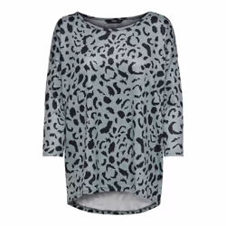 ONLY 15144286 Top (garment) Round neckline Long sleeve Elastane, Polyester