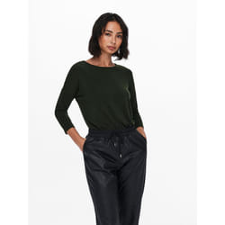 ONLY 15157920 Top (garment) Round neckline Long sleeve Elastane, Polyester, Viscose