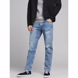 Jack & Jones 12193398, Blue, Jeans, Cotton, Do not bleach, Do not dry-clean, Mild wash (40°C)