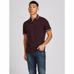 Jack & Jones 12136668, Red, S, Cotton, Do not bleach, Do not tumble dry, Do not dry-clean