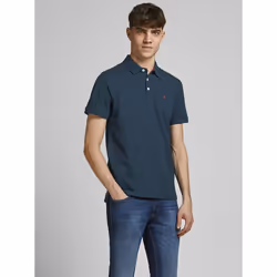 Jack & Jones 12136668, Blue, XXL, Cotton, Do not bleach, Do not tumble dry, Do not dry-clean