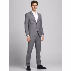 Jack & Jones 12181339_2381_810368.12, Long sleeve, Slim fit, 1 pc(s), Do not wash Do not bleach Iron at a maximum sole-plate ...