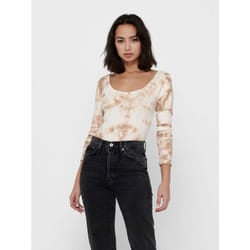 ONLY 15238949 Round neckline Cotton, Elastane